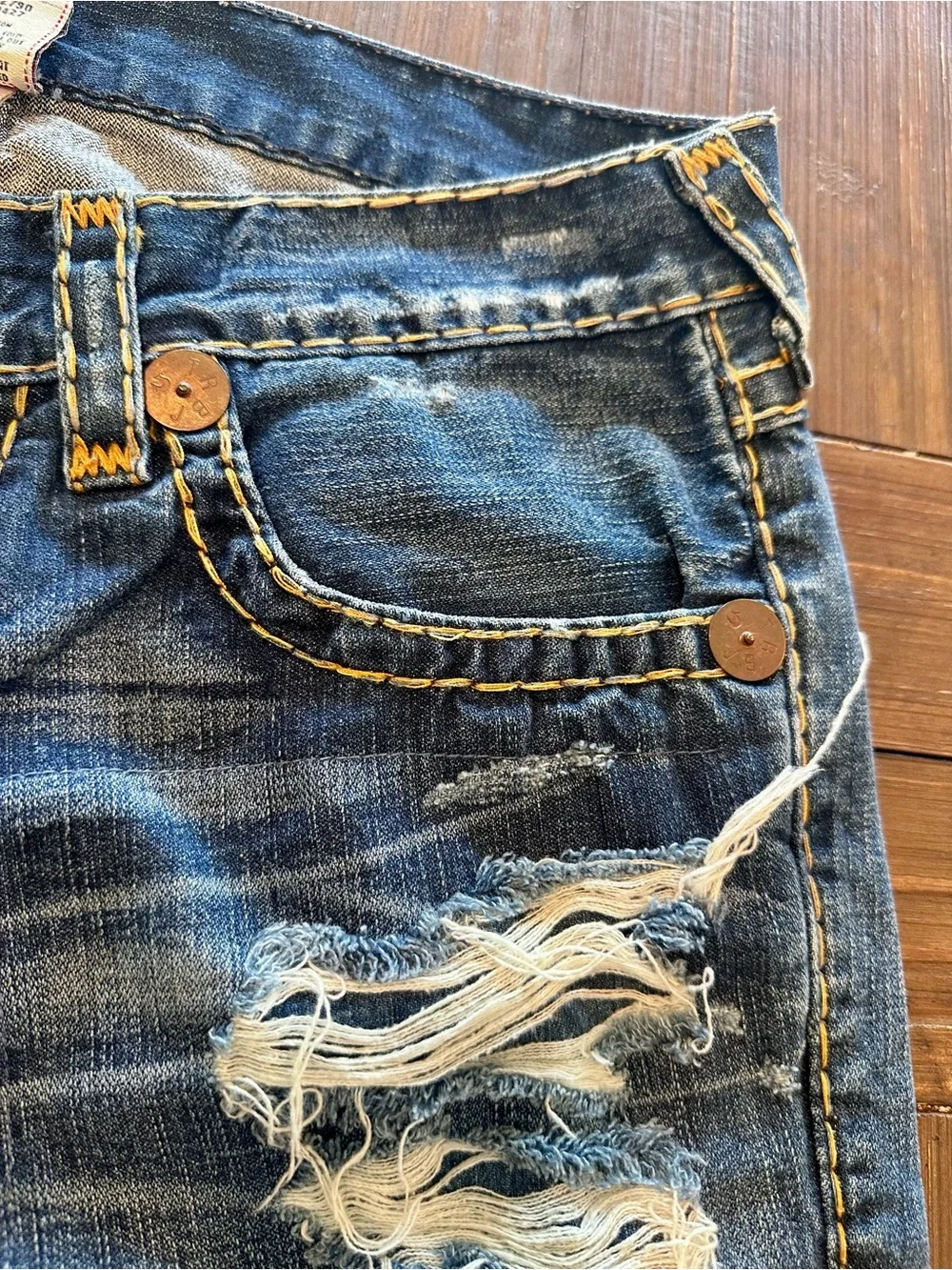 True Religion Joey Super T Jeans Flare Bootcut